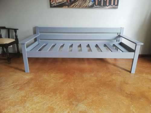 Grey Wood Daybed