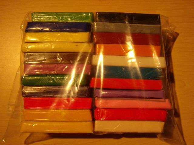 FILANI Polymer Clay Set of 22 Different Colours. Exellent Value!!!!!