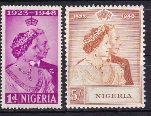 SILWER WEDDING - 1948 .NIGERIA . LMM . CV R 350