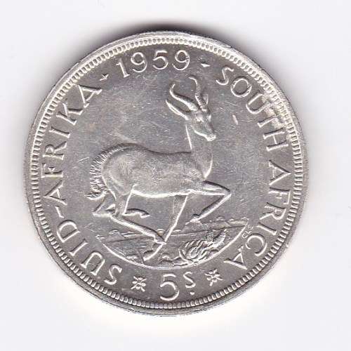 QE II - CROWN / 1959 !!!!!!! 5s in a very good condition - Almost UNC