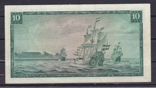 1 X R10 - W 10 1967 - TW DE JONGH REPLACEMENT NOTE IN A/UNC CONDITION