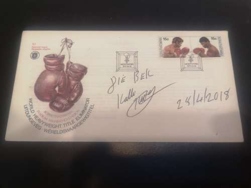 FDC. EK SAAM MET KALLIE KNOETZE GOLF GESPEEL. VIR MY N PAAR FDC GETEKEN. 2018