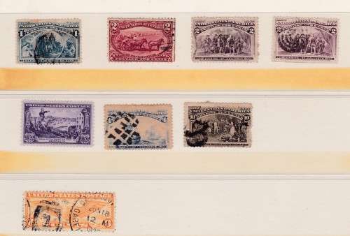 AMERICA - LOTS OF STAMS AS PER SCHEDULE - 1893 - AND ON WARDS