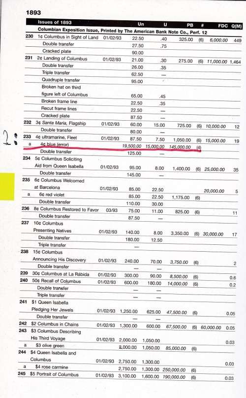 AMERICA - LOTS OF STAMS AS PER SCHEDULE - 1893 - AND ON WARDS