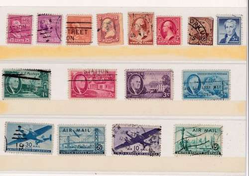 AMERICA - LOTS OF STAMS AS PER SCHEDULE - 1893 - AND ON WARDS