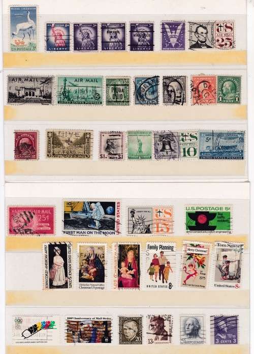 AMERICA - LOTS OF STAMS AS PER SCHEDULE - 1893 - AND ON WARDS