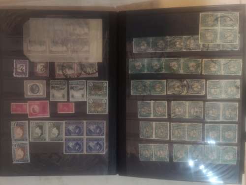 Union of South Africa - Small 16 page book. With Stamps as per scan. Umm. MM and Fine Used.