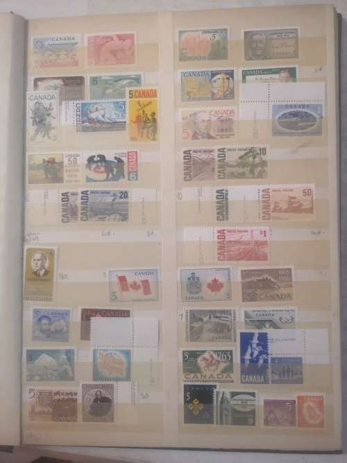 CANADA - BOOK WITH STAMPS - EARLY - AS PER SCAN