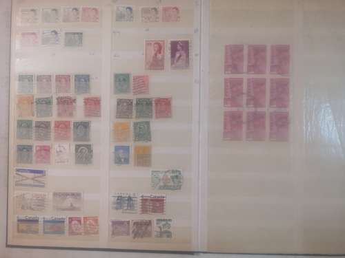 CANADA - BOOK WITH STAMPS - EARLY - AS PER SCAN