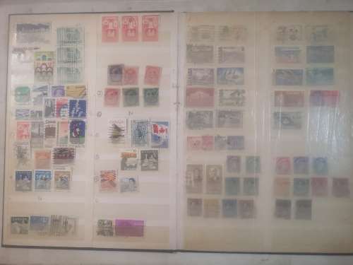 CANADA - BOOK WITH STAMPS - EARLY - AS PER SCAN