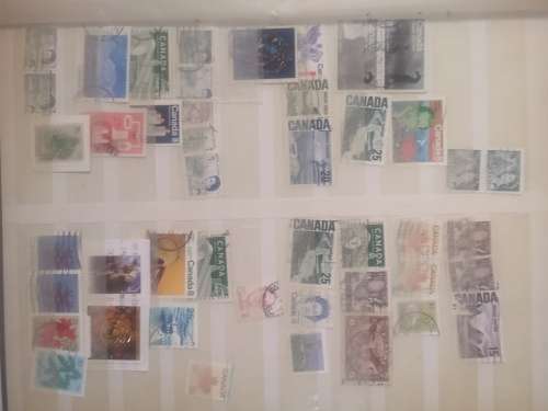 CANADA - BOOK WITH STAMPS - EARLY - AS PER SCAN