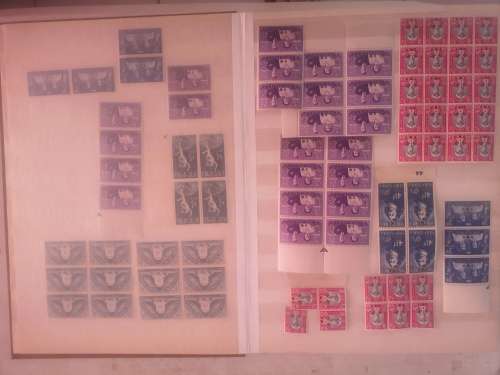 SWA. PRONTO 17 DOUBLE PAGES. FILLED WITH STAMPS. AS PER SCANS - UNCHECKED