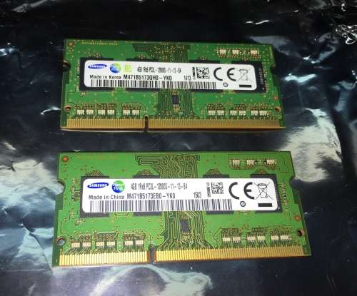 Samsung - DDR3 - PC3-12800- 4GB Notebook Memory