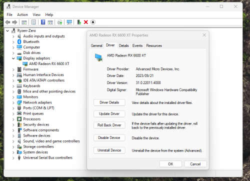 XFX Radeon RX 6600 XT Speedster MERC 308 8GB GDDR6