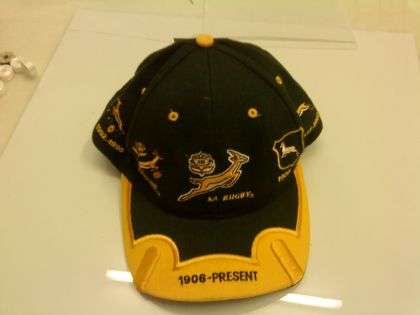 SA Rugby History Cap with Badges - Original Item