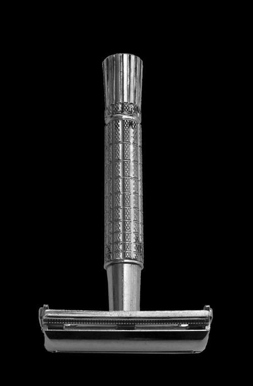 Vintage 1966 Gillette Super Speed Flare Tip TTO Closed Comb Double Edge Safety Razor