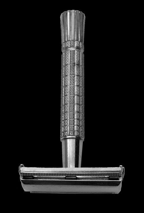 Vintage 1966 Gillette Super Speed Flare Tip TTO Closed Comb Double Edge Safety Razor