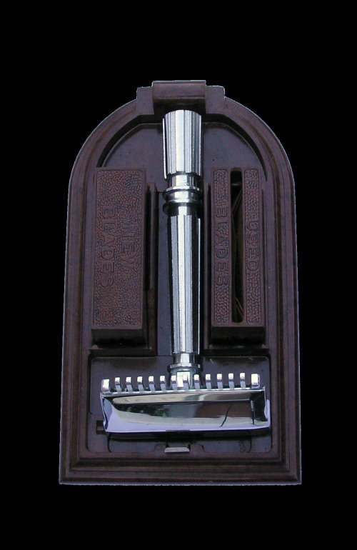 Vintage 1932 GEM Micromatic Single Edge Open Comb Safety Razor In Original Case