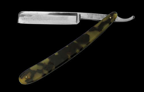 Vintage 1920's Genco Head Barber Straight Razor