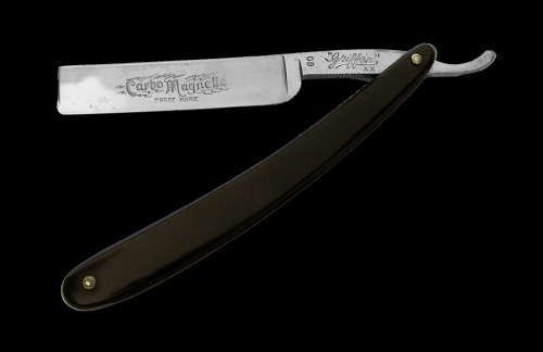 Vintage Straight Razor - 1920's Griffon Carbo Magnetic 11/16" Half Hollow Ground