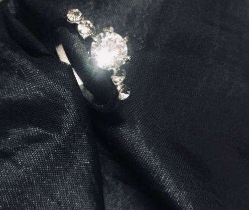 Jewelry Silver Ring Zircon