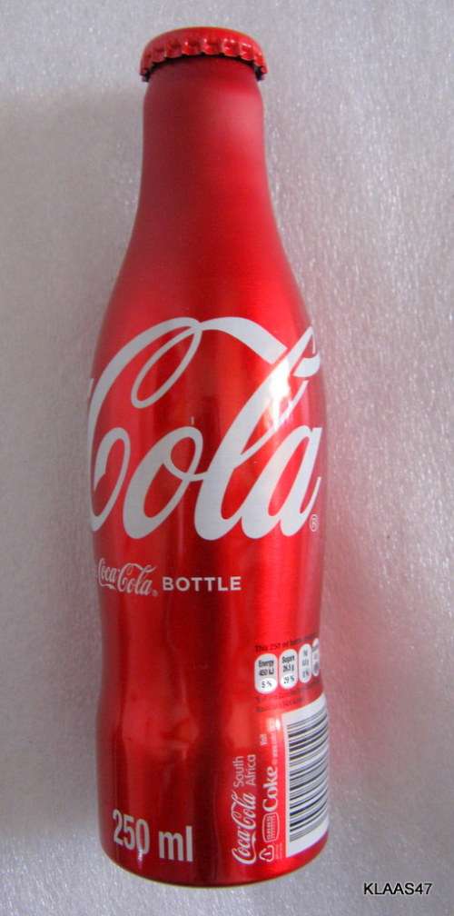 COCA-COLA SOUTH AFRICA : ALUMINIUM : 100 YEARS OF THE COCA-COLA COKE BOTTLE