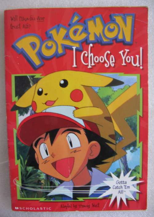 Pokemon I choose you paperback 1999