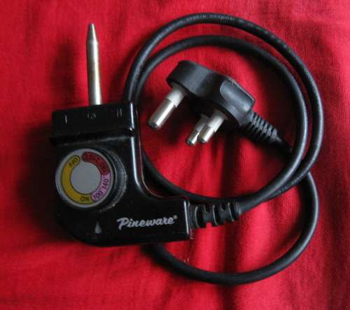 Thermostat Control for Pineware Frying Pan : Pin 5.5cm long