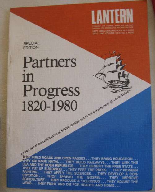 Lantern Special Edition Partners in Progress 1820 - 1980