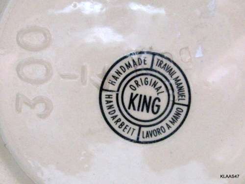 ORIGINAL KING : TRAVAIL MANUEL : 300 1/4 : LIDDED STEIN - ZINN : 17.5cm HIGH