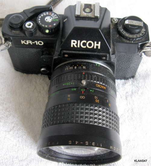 RICOH : KR-10 CAMERA : LENS - MAKINON MC ZOOM