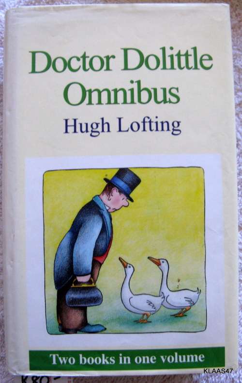 Doctor Dolittle Omnibus - Hugh Lofting - Hardcover  (2 Books In  1 Volume)