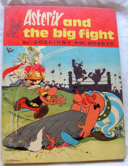 ASTERIX AND THE BIG FIGHT HARDCOVER 1972