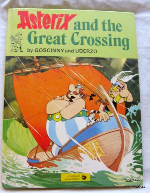 ASTERIX AND THE GREAT CROSSING HARDCOVER 1976