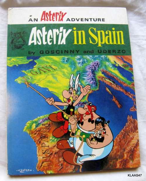ASTERIX IN SPAIN HARDCOVER  1972