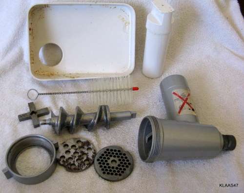 KENWOOD MINCER ATTACHMENT FOR CHEF A701, A701A, A702 AND MAJOR A707, A707A, A717 TYPES : IN ORIG BOX