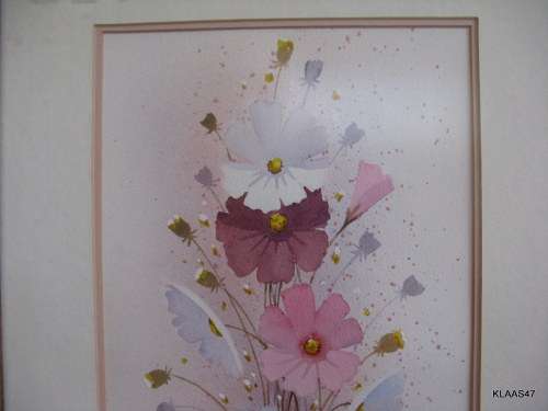 COSMOS : MALACHI SMITH : MIXED MEDIA : FRAMED SIZE - 79x44cm