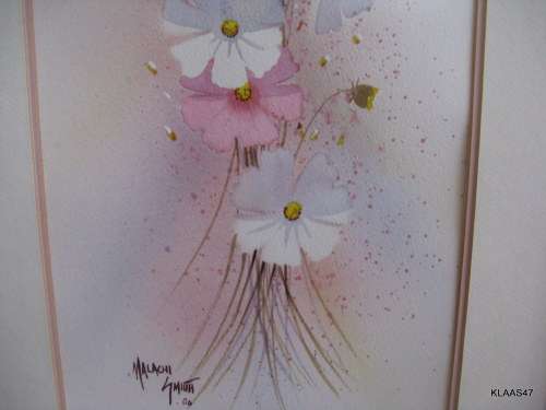 COSMOS : MALACHI SMITH : MIXED MEDIA : FRAMED SIZE - 79x44cm