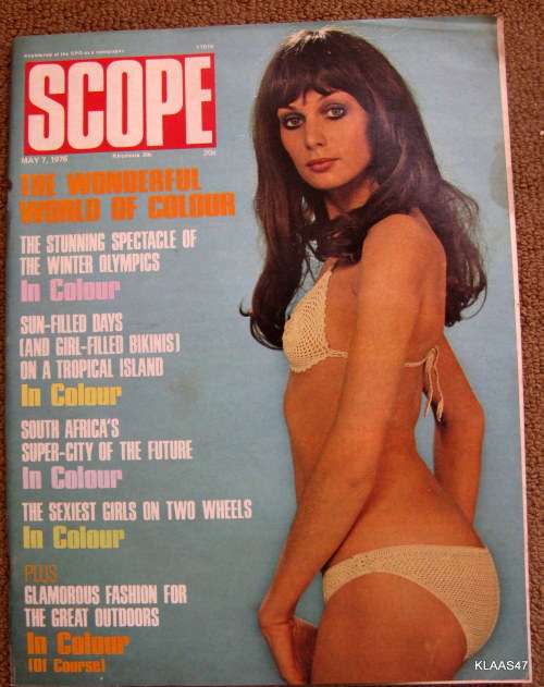 SCOPE : MAY 7 1976 : ARTICLES - THE LOCKHEED BRIBE : BIKE BIRDS : FRED TESSLER : VOLUPTUOUS VERUSHKA