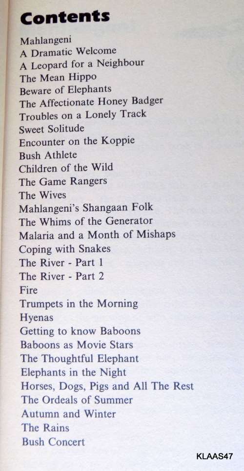 Mahlangeni: Stories of a Game Ranger`s Family - Kobie Kruger - Paperback  1997