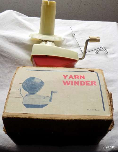 Janome Wool Winder  ( in box)  (Made in Japan) - Complete with wool guide and instructions