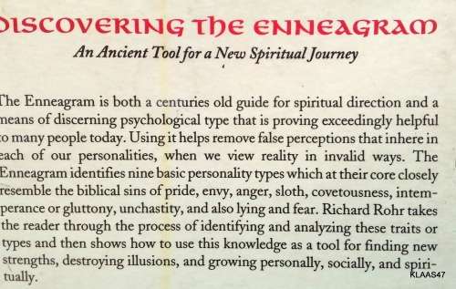 Discovering the Enneagram: Ancient Tool for a New Spiritual Journey - Richard Rohr and Andreas Ebert