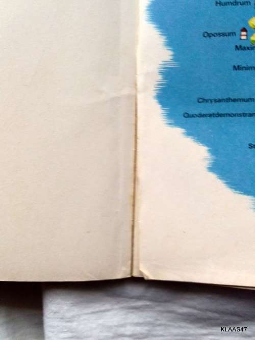 ASTERIX IN CORSICA - PAPERBACK - HODDER DARGAUD - SMALL PEN MARK & STAINS - SEE PICTURES