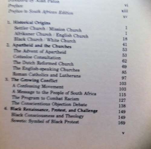 The Church Struggle In South Africa - By John W. De Gruchy - Foreword By Alan  Paton Paperback  1979