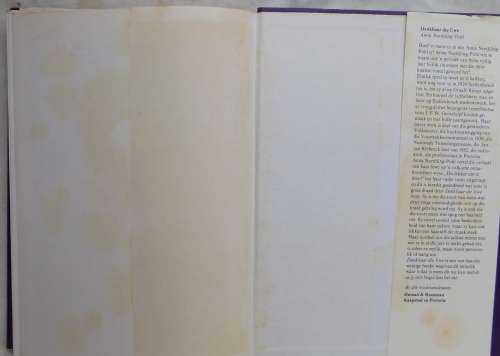 Sekretaresse vir die Verwoerds- Annatjie Boshoff 1974 HARDEBAND