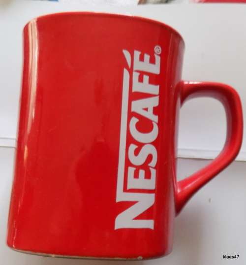 NESCAFE : COFFEE  MUG : 9CM HIGH