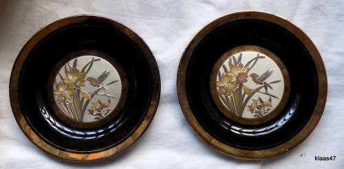 2x 16cm ART OF CHOKIN PLATES