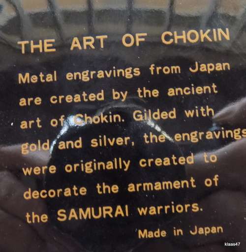 2x 16cm ART OF CHOKIN PLATES