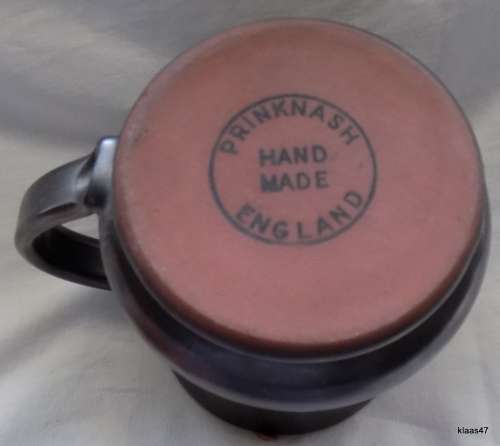Prinknash Potteries Mug - 10cm High - Handmade - England