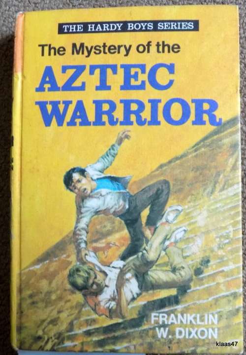 THE HARDY BOYS Mystery of the Aztec Warrior  ,Franklin W.Dixon, HARDCOVER  1971